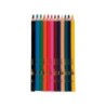 Lapices de colores liderpapel jumbo con sacapuntas caja de 12 unidades colores surtidos
