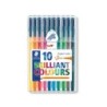 Rotulador staedtler triplus color 323 estuche de 10 unidades colores surtidos