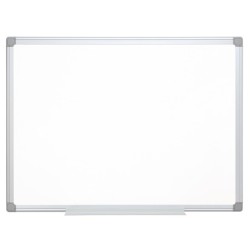 Pizarra blanca q-connect lacada magnetica marco de aluminio 200x100 cm