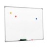 Pizarra blanca q-connect lacada magnetica marco de aluminio 200x100 cm