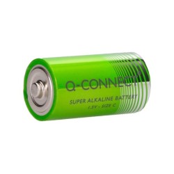 Pila q-connect alcalina c blister de 2 unidades