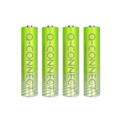 Pila q-connect alcalina aaa blister con 4 unidades
