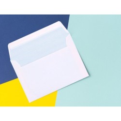 Sobre liderpapel n.19 blanco c6 114x162 mm tira de siliconacaja de 500 unidades