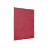 Carpeta liderpapel gomas a3 3 solapas carton prespan roja