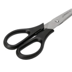 Tijera oficina q-connect inoxidable 7\ 17 cm blister