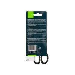 Tijera oficina q-connect inoxidable 7\ 17 cm blister