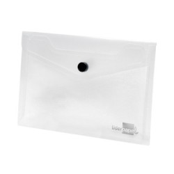 Carpeta liderpapel dossier broche 44224 polipropileno din a7 color transparente
