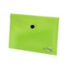 Carpeta liderpapel dossier broche 44223 polipropileno din a7 verde translucido