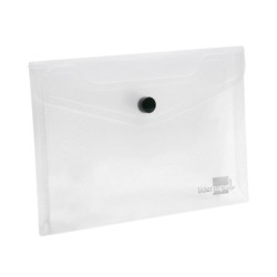 Carpeta liderpapel dossier broche 44224 polipropileno din a7 color transparente