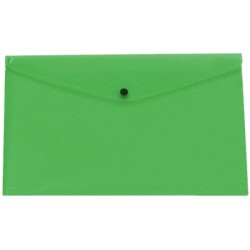 Carpeta liderpapel dossier broche 44243 polipropileno din a3 verde translucido