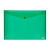 Carpeta liderpapel dossier broche 44243 polipropileno din a3 verde translucido
