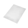 Carpeta dossier uñero plastico q-connect din a4 120 micras transparente -bolsa de 10 unidades