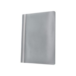 Carpeta dossier fastener plastico q-connect din a4 gris
