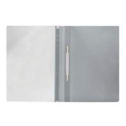 Carpeta dossier fastener plastico q-connect din a4 gris