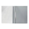 Carpeta dossier fastener plastico q-connect din a4 gris