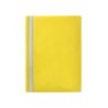 Carpeta dossier fastener plastico q-connect din a4 amarilla