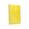 Carpeta dossier fastener plastico q-connect din a4 amarilla