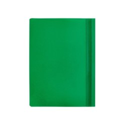 Carpeta dossier fastener plastico q-connect din a4 verde