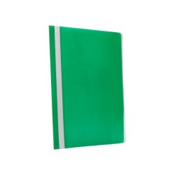 Carpeta dossier fastener plastico q-connect din a4 verde