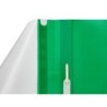 Carpeta dossier fastener plastico q-connect din a4 verde