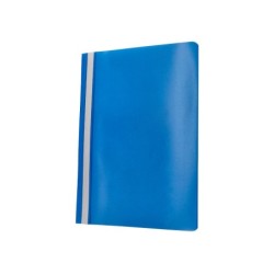 Carpeta dossier fastener plastico q-connect din a4 azul
