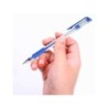 Boligrafo q-connect tinta gel azul 0,7 mm sujecion de caucho