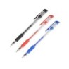 Boligrafo q-connect tinta gel rojo 0,7 mm sujecion de caucho