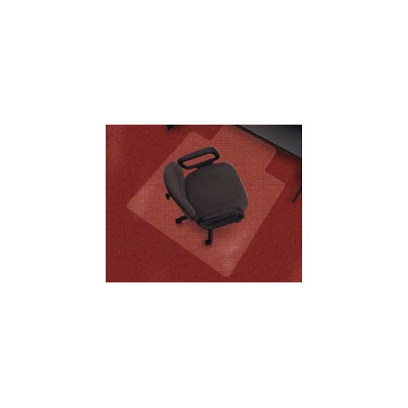 Alfombrilla para suelo q-connect pvc protectora de moquetas 1150x1340 mm grosor 2,2 mm