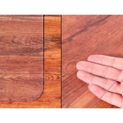 Alfombrilla para suelo q-connect pvc protectora de suelos 900x1200 mm grosor 2 mm