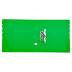 Archivador de palanca liderpapel a4 filing system forrado sin rado lomo 80mm verde con caja y compresor metalico
