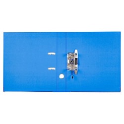 Archivador de palanca liderpapel a4 documenta forrado pvc con rado lomo 52mm azul compresor metalico