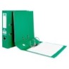 Archivador de palanca liderpapel a4 documenta forrado pvc con rado lomo 75mm verde compresor metalico