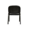 Silla confidente q-connect apilable tapizada sin ruedas 910mm alto 460mm largo 440mm profundidad negro