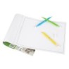Bloc dibujo liderpapel lineal encolado 230x325mm 20 hojas 130 gr/m2 con recuadro