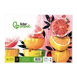 Bloc dibujo liderpapel artistico encolado 230x325mm 20 hojas 130g/m2 sin recuadro