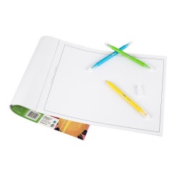Bloc dibujo liderpapel artistico encolado 230x325mm 20 hojas 130g/m2 sin recuadro