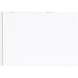 Bloc dibujo liderpapel artistico frutal espiral 230x325 mm 20 hojas 130g/m2 sin recuadro perforado