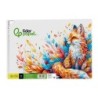 Bloc dibujo liderpapel escolar espiral 230x325mm 20 hojas 90 gr/m2 con recuadro