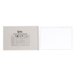 Bloc dibujo liderpapel escolar espiral 230x325mm 20 hojas 90 gr/m2 con recuadro