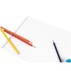 Bloc dibujo liderpapel escolar espiral 230x325mm 20 hojas 90 gr/m2 sin recuadro