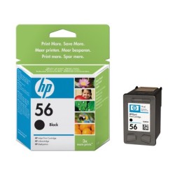 Ink-jet hp n.56 negro dj 450 5550 5152 5500 5600 5650 5800 5850 9650 9670 9680 ps serie 7000 7260 psc1110 1310 1315