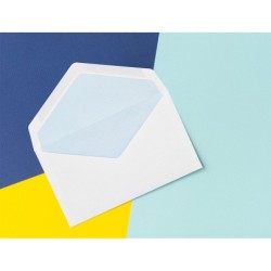 Sobre liderpapel n.1 blanco minimo normalizado 90x140mm engomado solapa de pico caja de 500 unidades
