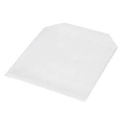 Sobre para cd q-connect polipropileno con solapa -pack de 50 unidades