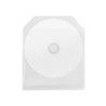 Sobre para cd q-connect polipropileno con solapa -pack de 50 unidades