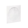 Sobre para cd q-connect con ventana transparente y solapa -pack de 50 unidades
