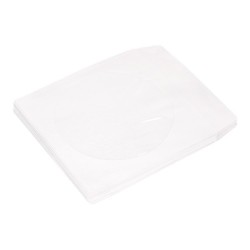 Sobre para cd q-connect con ventana transparente y solapa -pack de 50 unidades