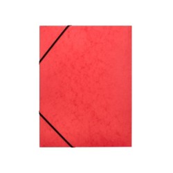 Carpeta q-connect gomas kf02174 carton simil-prespan solapas 320x243 mm colores surtidos