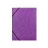 Carpeta q-connect gomas kf02171 carton simil-prespan solapas 320x243 mm violeta