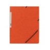 Carpeta q-connect gomas kf02170 carton simil-prespan solapas 320x243 mm naranja