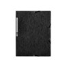 Carpeta q-connect gomas kf02169 carton simil-prespan solapas 320x243 mm negra